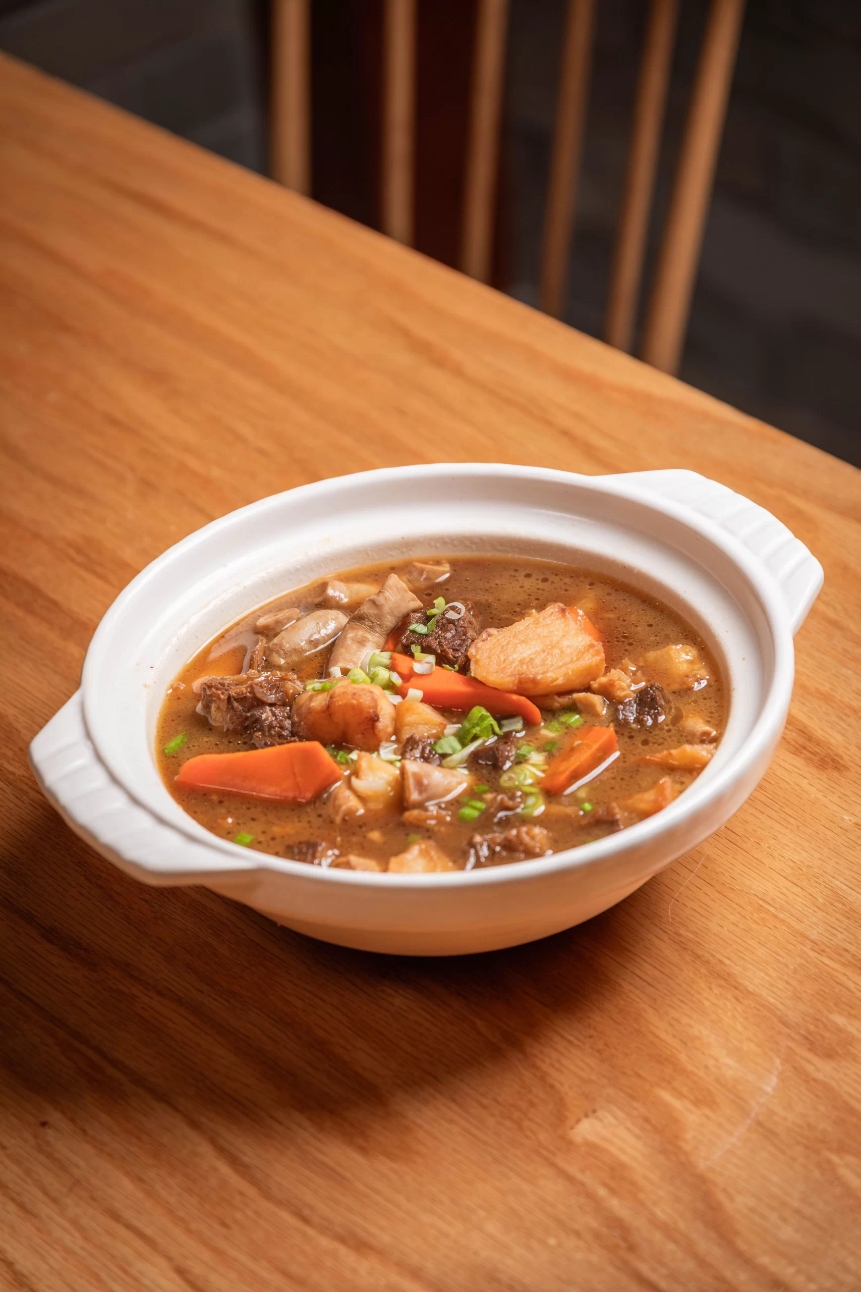 Street-Style Beef Offal Stew at Little Pine, Chinese Restaurant in New York