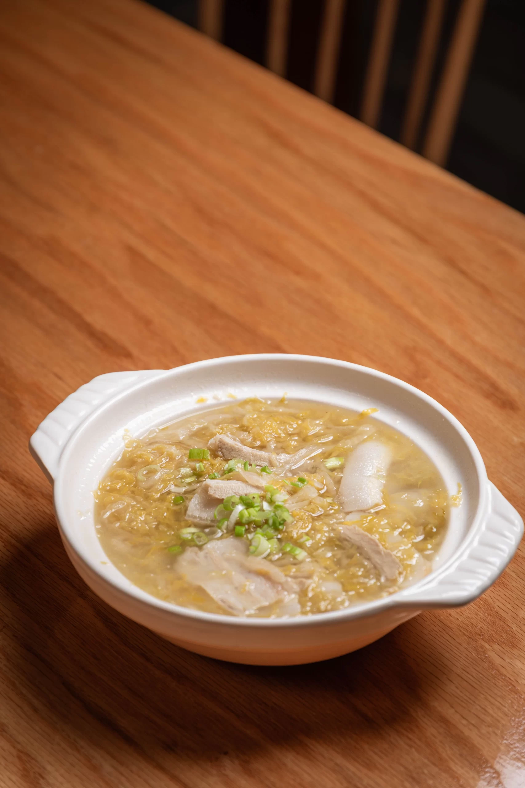 Pork Belly with Pickled Cabbage at Little Pine, Chinese Restaurant in New York